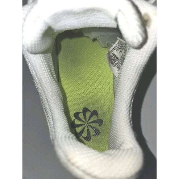 Nike AF1 Crater Flyknit White/White-Pure Platinum DC7273-100 Women's Size 9 - Picture 11 of 14